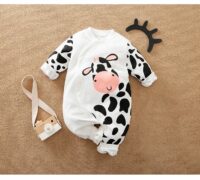Fun With Cow Cotton Baby Romper