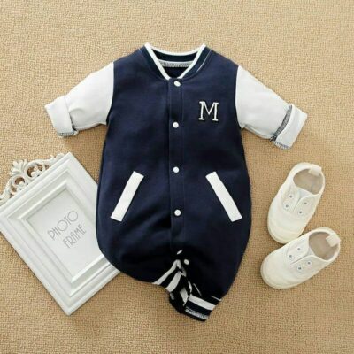 Sports Jumper Style Baby Romper