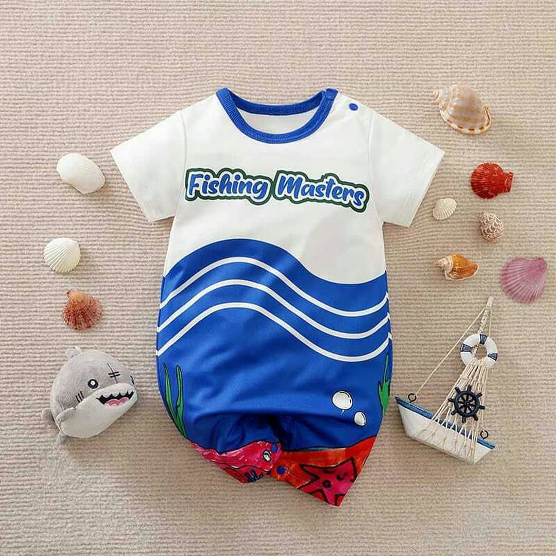 Fishing Masters Polyester Baby Romper »