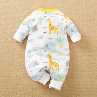Animal Pattern Style Baby Romper