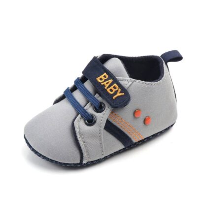Gray N Blue Casual Baby Shoes