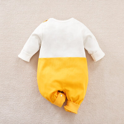 Cute Animal Dungaree Style Baby Romper