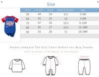 Welcome USA Casual Style Baby Romper