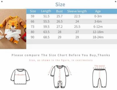 The Wise Tiger Full Sleeve Baby Romper