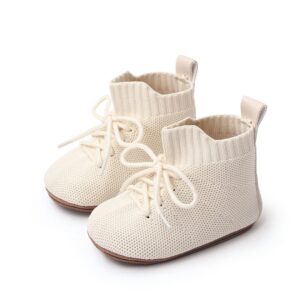 Dainty Soft White Breathable Baby Shoes