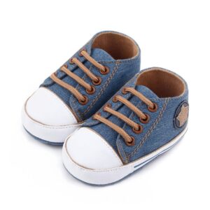 Casual Jeans Styles Laceup Baby Shoes