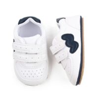 Casual White PU Leather Baby Shoes V2