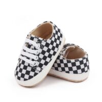 White & Gold baby Sneakers with 3 Valcro Straps