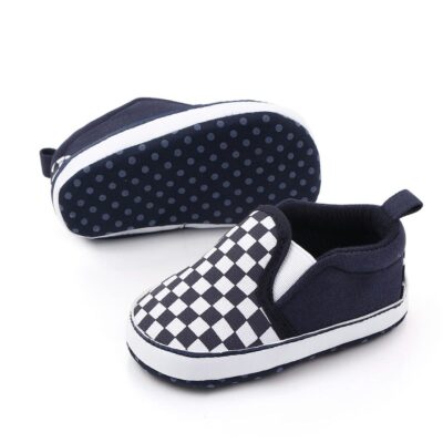 C:\Users\Arslan Employee\Desktop\UAE - Shoe Order\Shoes Sorting\Casual Dark Blue & White Check Pattern Baby Shoes