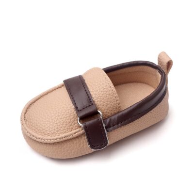 Trendy Brown Baby Loafers