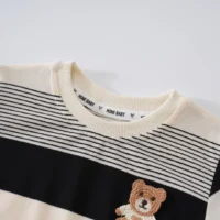 Casual Little Bear Summer Shirt N Shorts For Kids