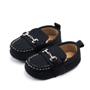 Soft PU Leather Dark Baby Shoes